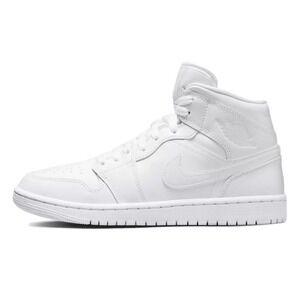 Women's Size 11.5 - Air Jordan 1 Mid 'Triple White' Shoes DV0991-111